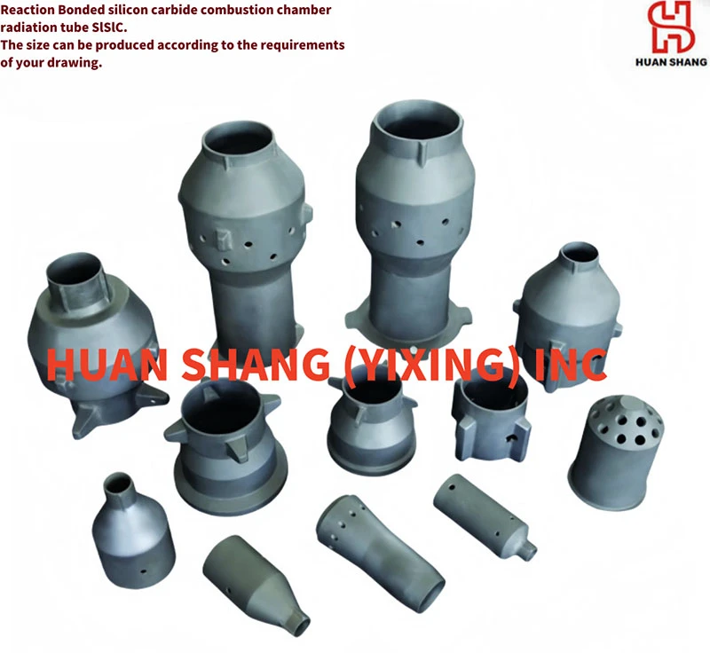 Silicon carbide radiation tube Silicon carbide radiation tube